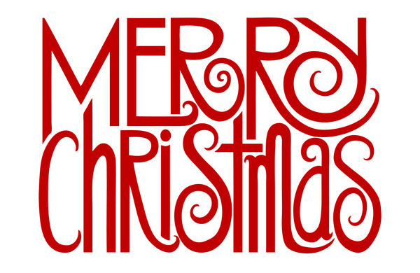 christmas words clipart - photo #45